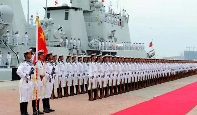 頭條 | 南海！大閱兵！